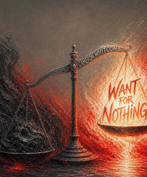 Cameron Whitcomb “Want for Nothing” New Song Alert