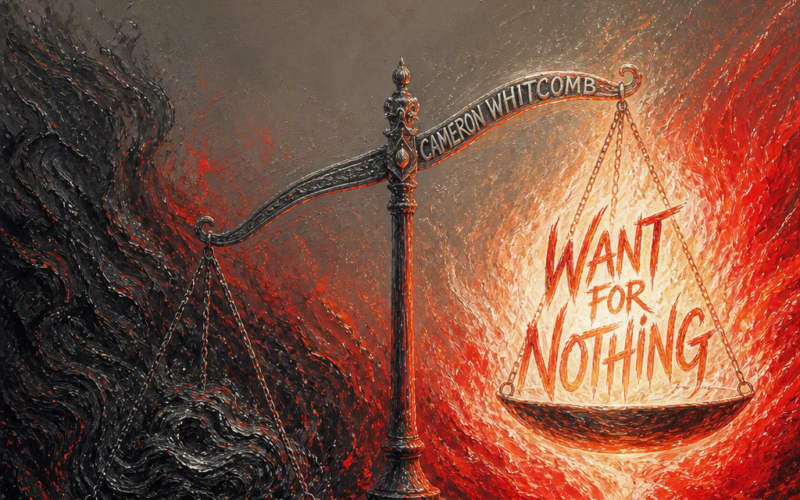 Cameron Whitcomb “Want for Nothing” New Song Alert