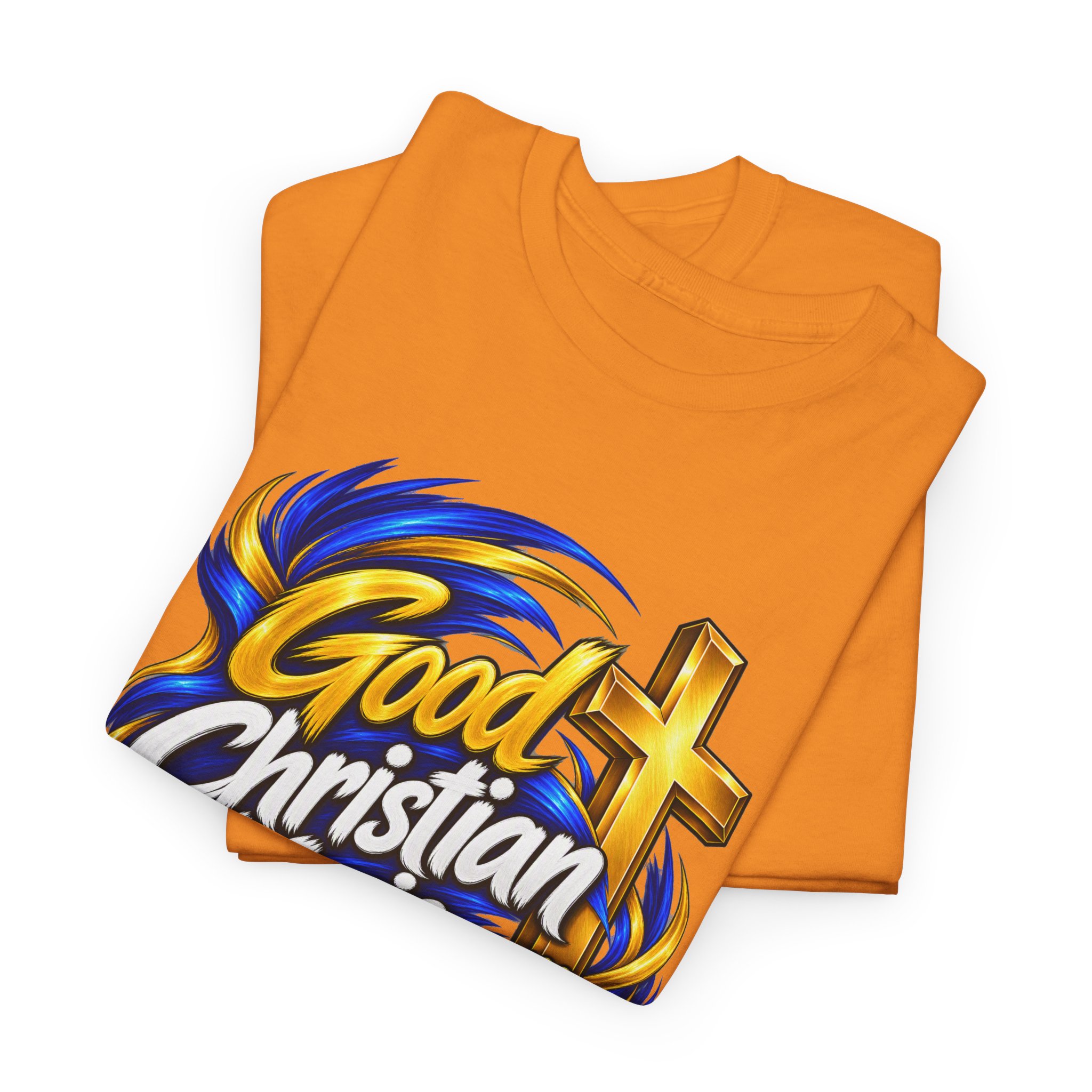 GoodChristianMusic.com Unisex Heavy Cotton Tee, - Image 60