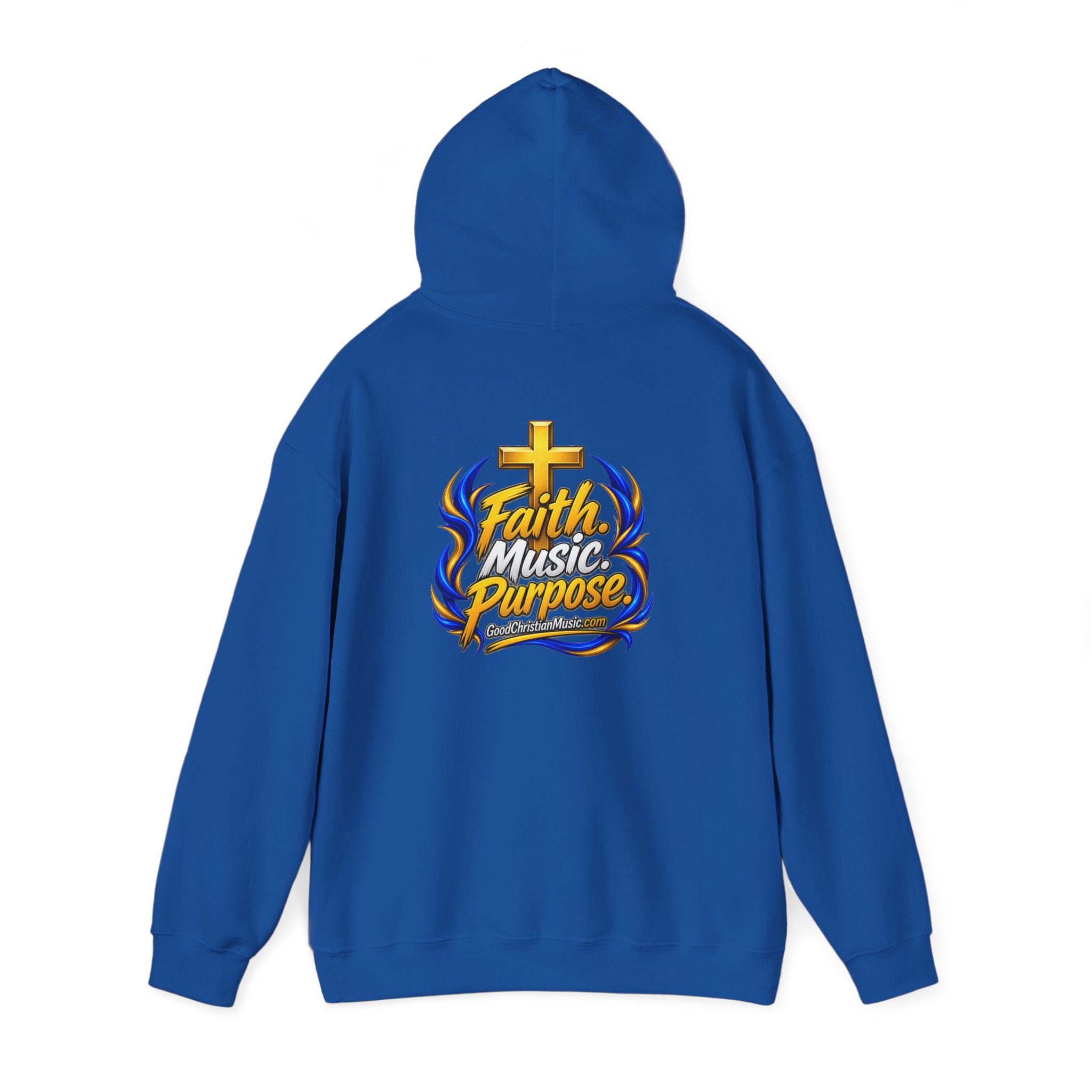 GoodChristianMusic Unisex Heavy Blend™ Hooded Sweatshirt - Image 4