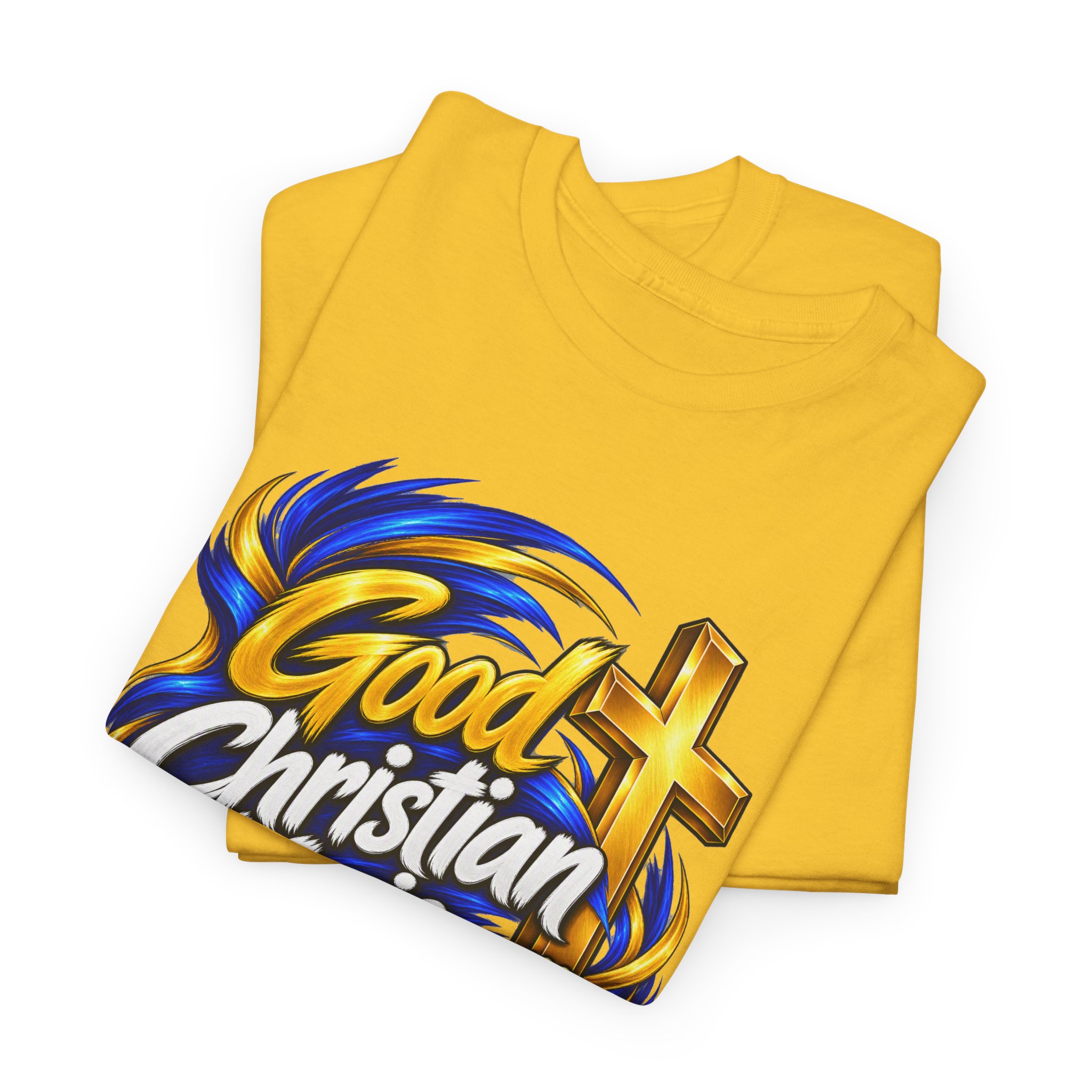 GoodChristianMusic.com Unisex Heavy Cotton Tee, - Image 17