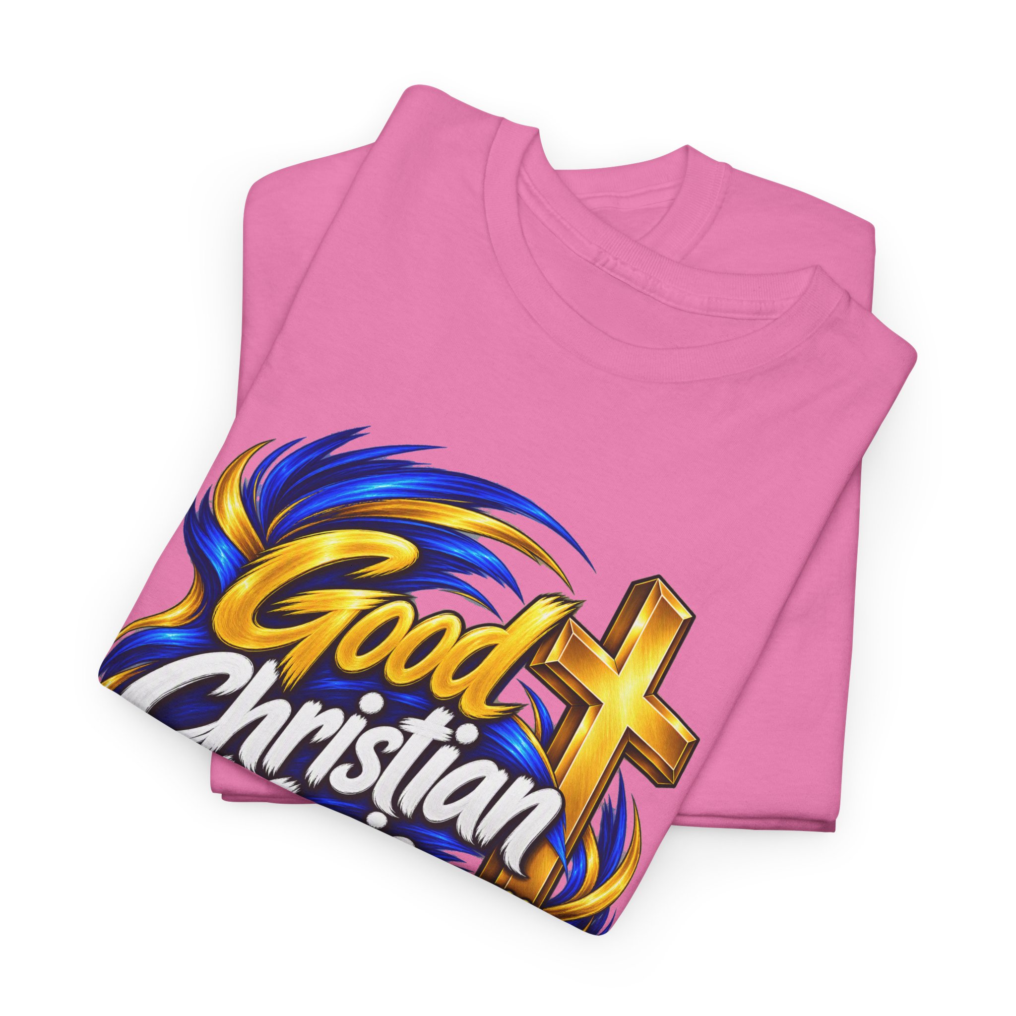 GoodChristianMusic.com Unisex Heavy Cotton Tee, - Image 41