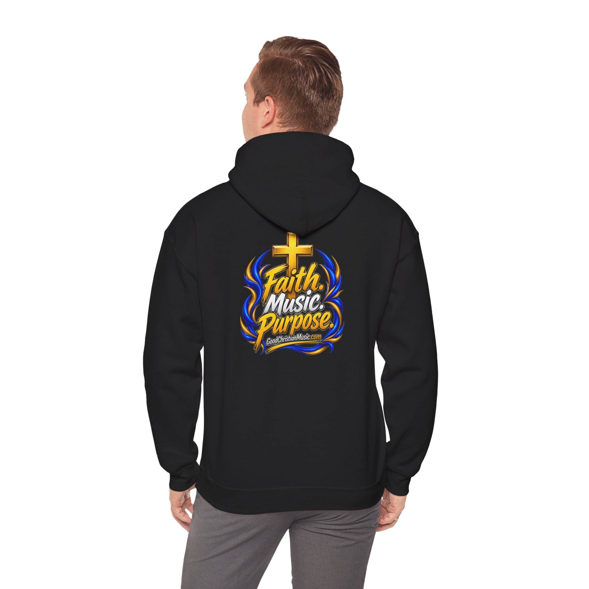 GoodChristianMusic Unisex Heavy Blend™ Hooded Sweatshirt - Image 17