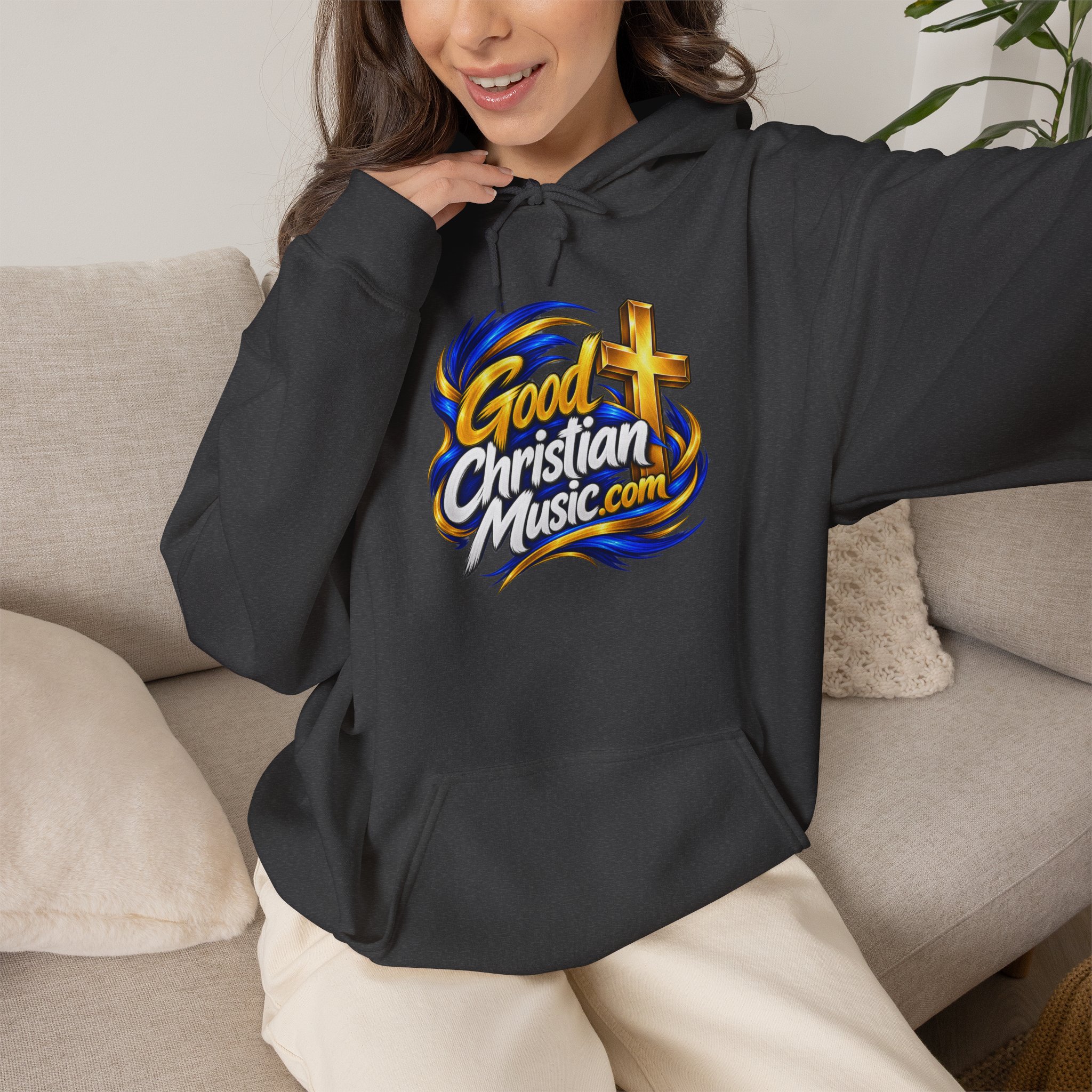 GoodChristianMusic Unisex Heavy Blend™ Hooded Sweatshirt - Image 42