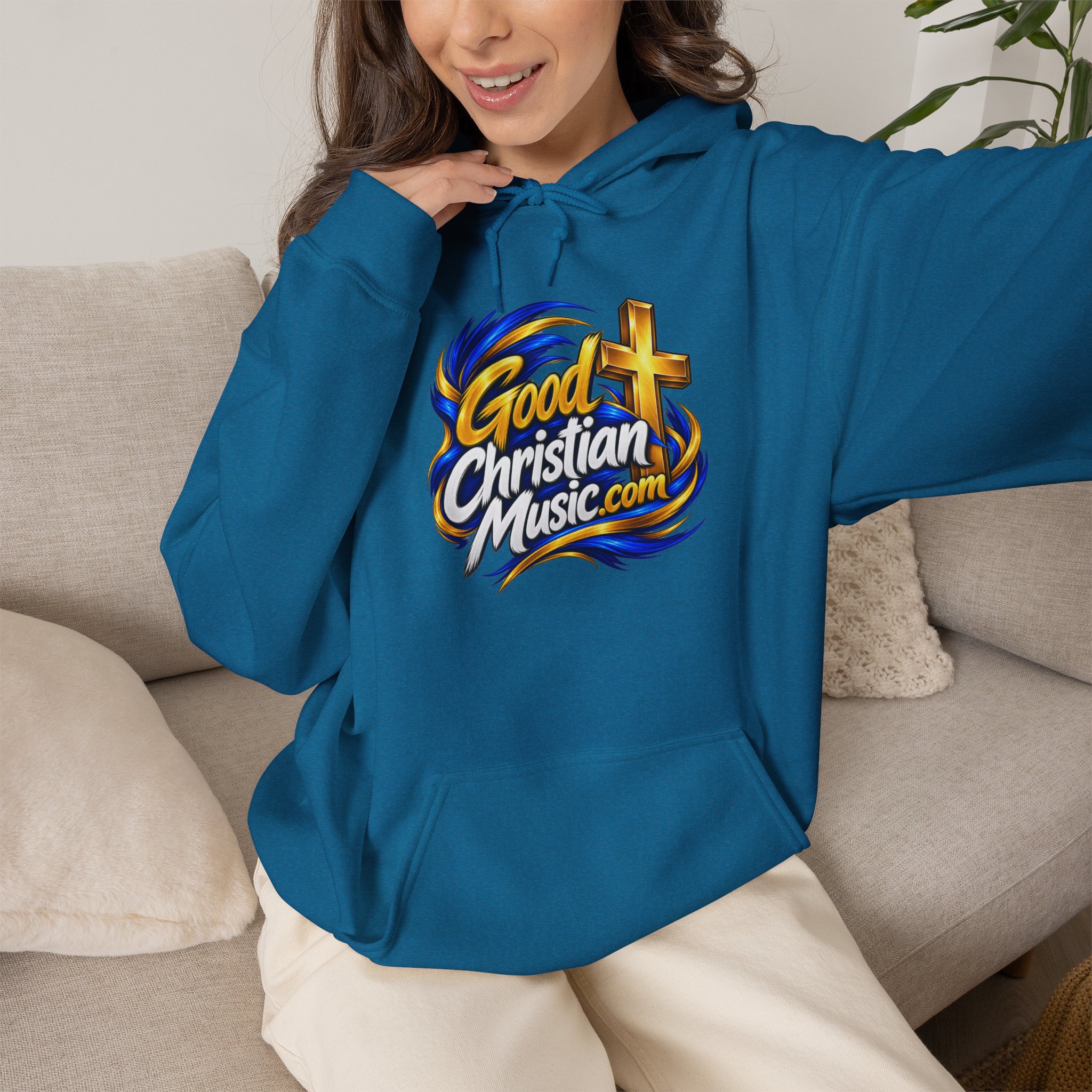 GoodChristianMusic Unisex Heavy Blend™ Hooded Sweatshirt - Image 48