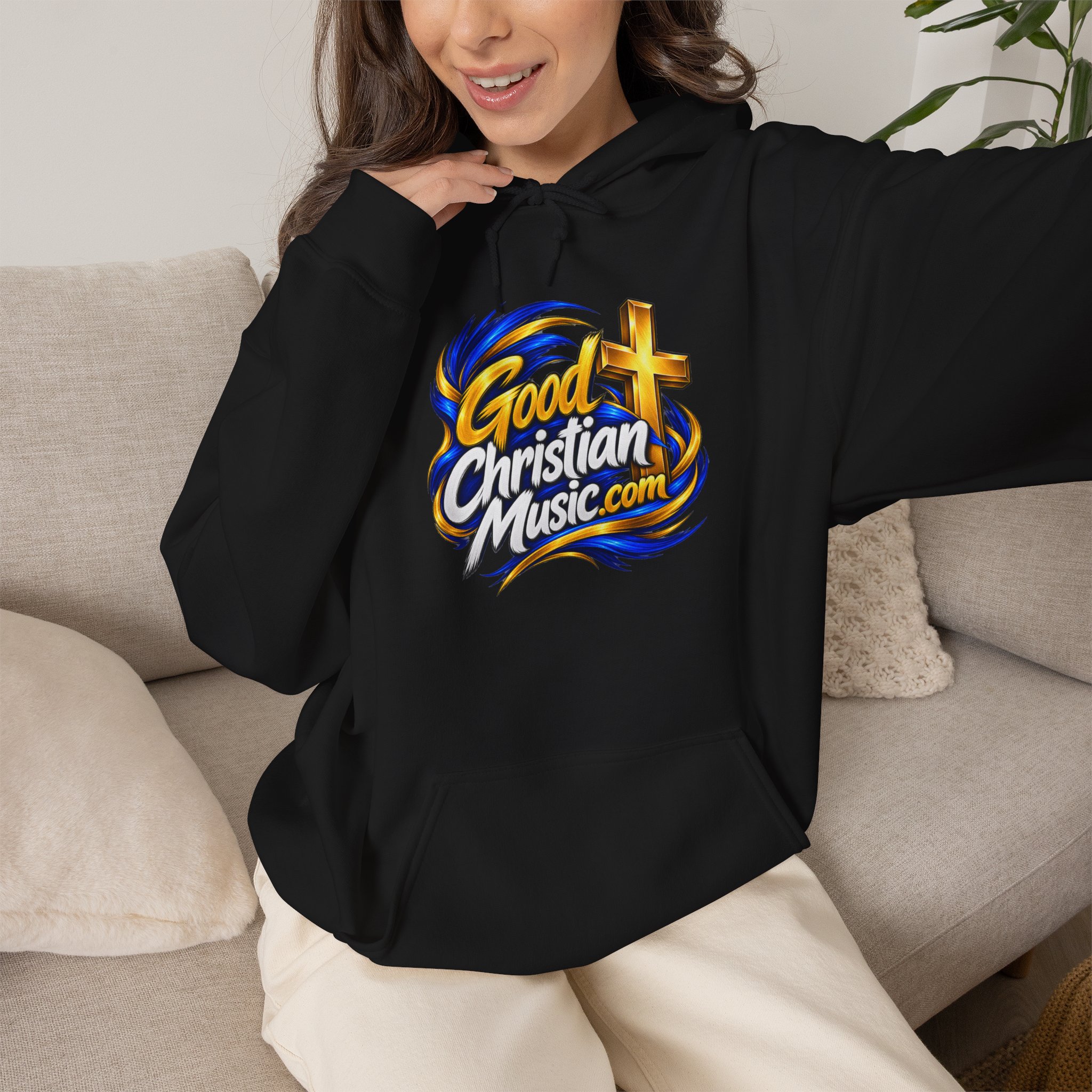 GoodChristianMusic Unisex Heavy Blend™ Hooded Sweatshirt - Image 18