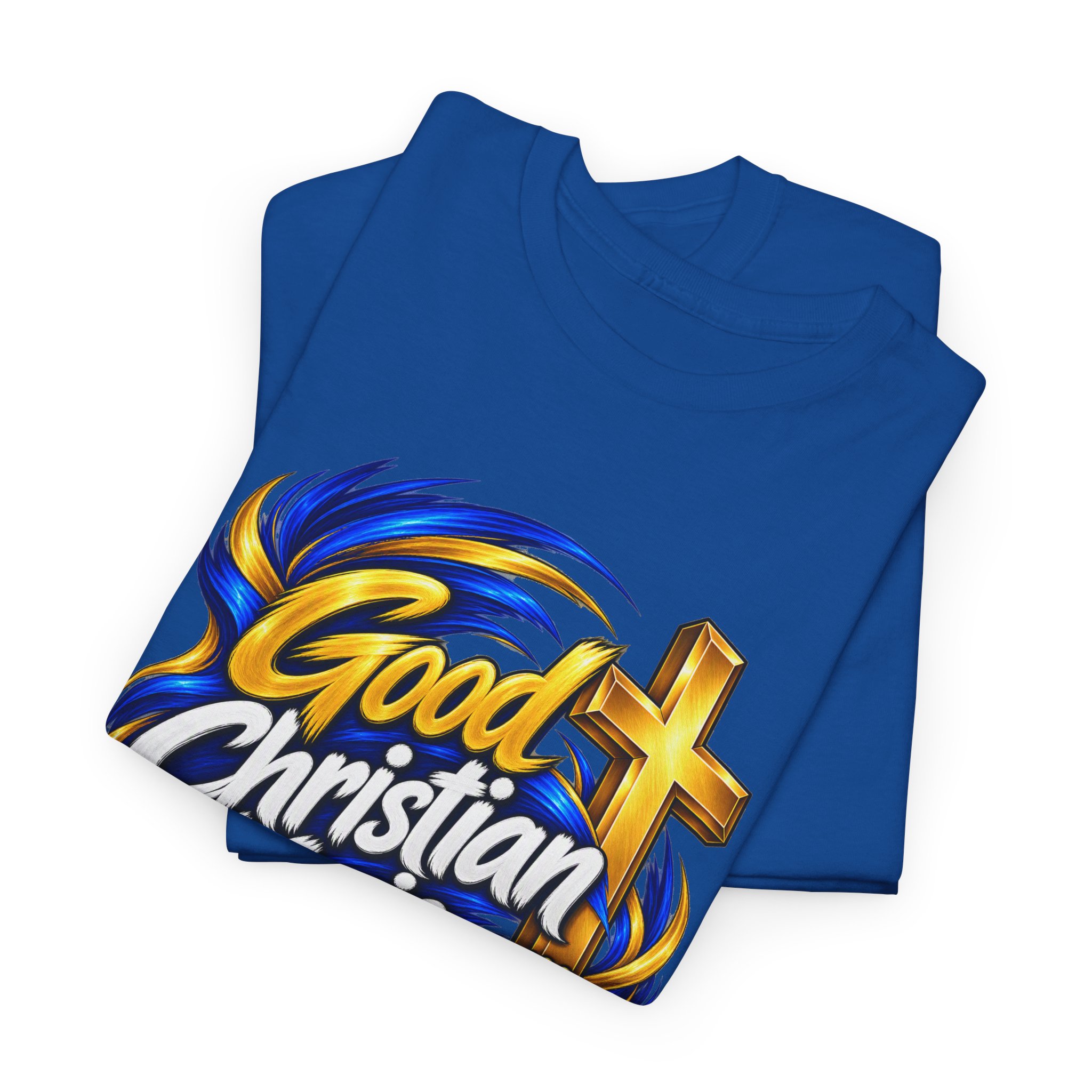 GoodChristianMusic.com Unisex Heavy Cotton Tee, - Image 35