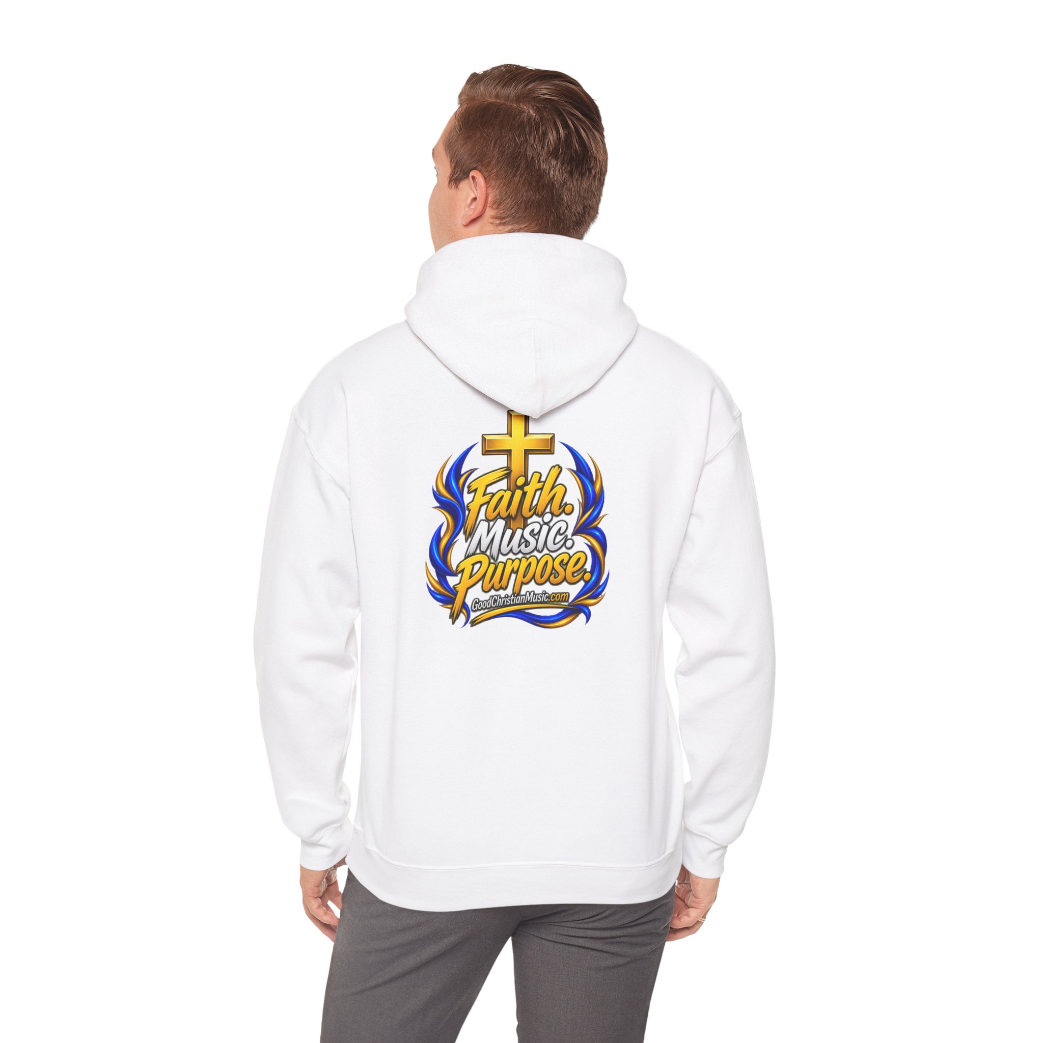 GoodChristianMusic Unisex Heavy Blend™ Hooded Sweatshirt - Image 11