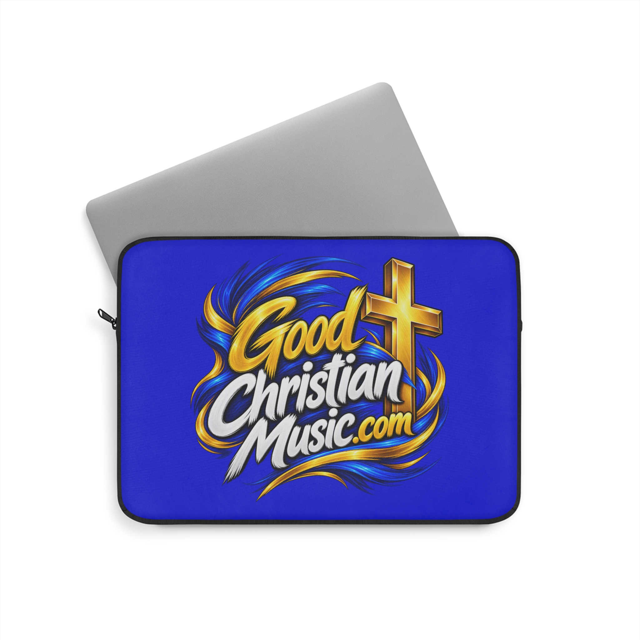 GoodChristianMusic.com Laptop Sleeve - Image 8