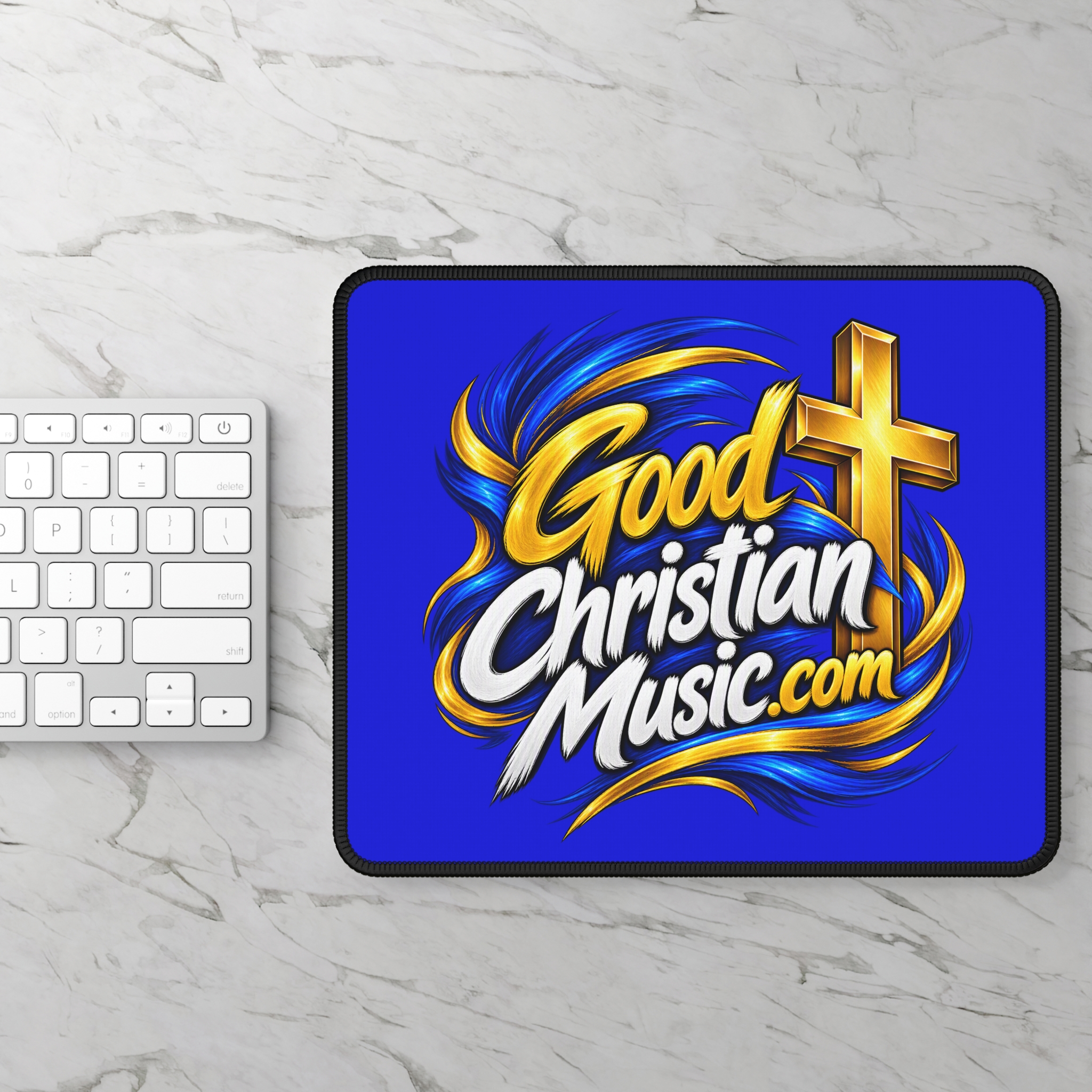 GoodChristianMusic.com Mouse Pad - Image 2