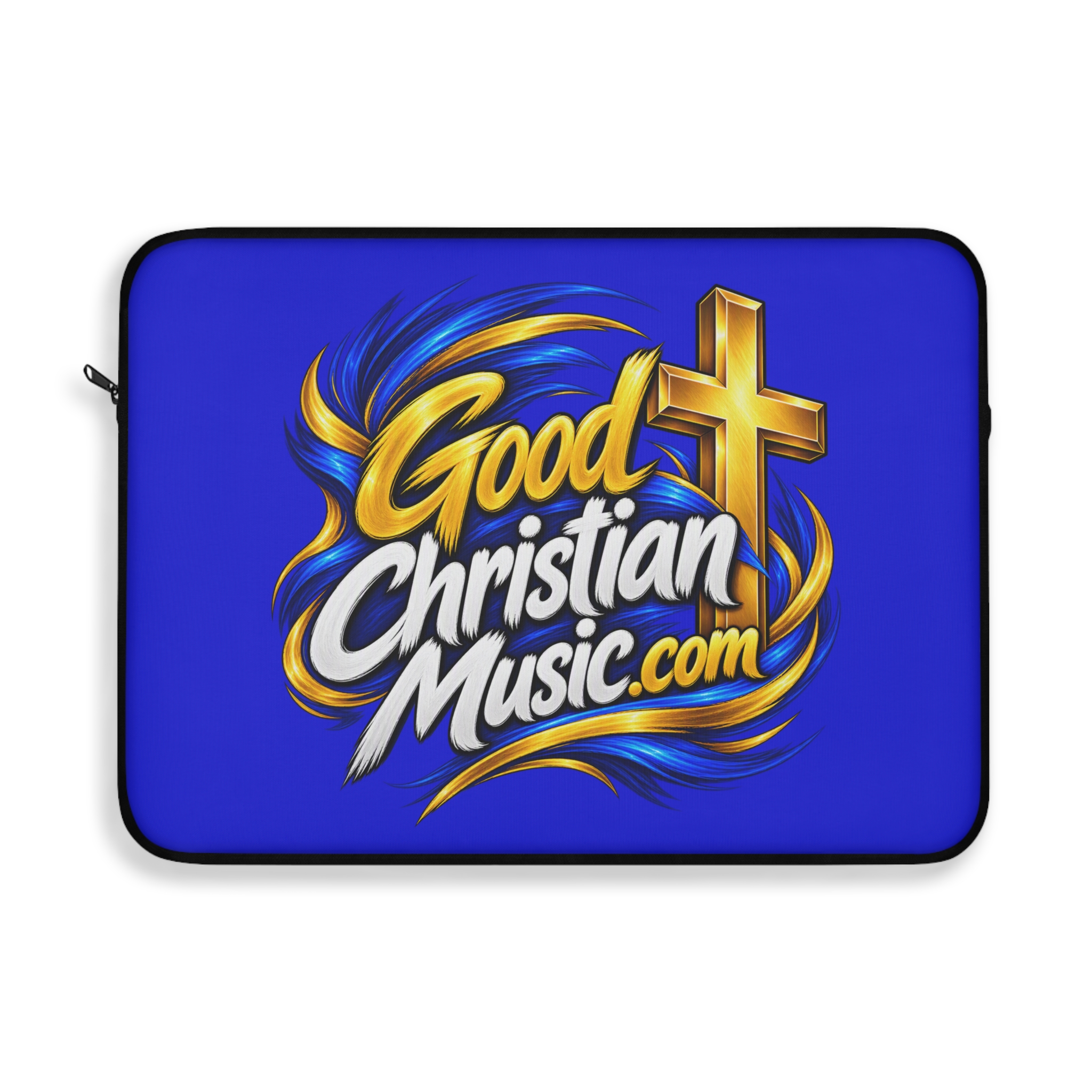 GoodChristianMusic.com Laptop Sleeve - Image 2
