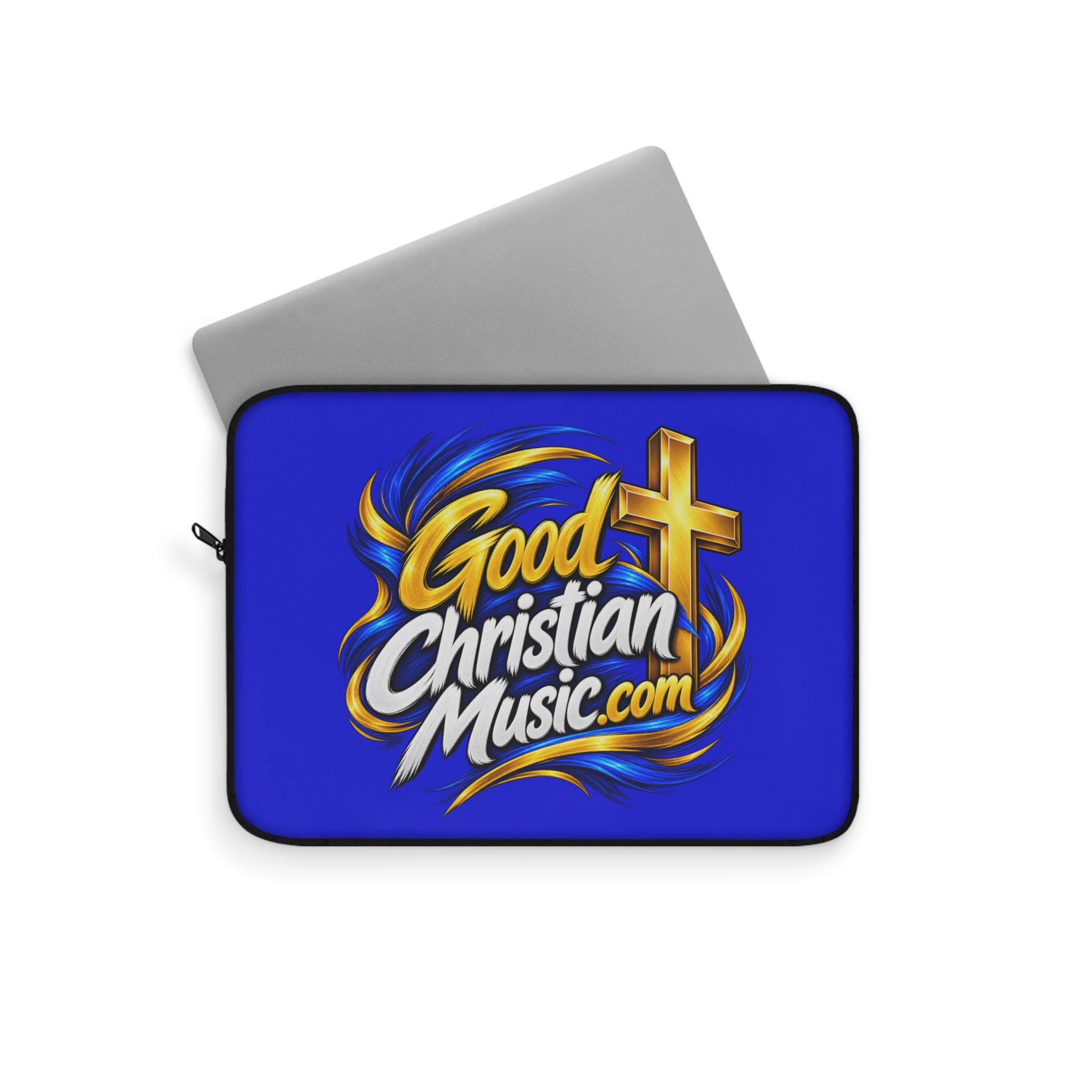 GoodChristianMusic.com Laptop Sleeve - Image 5