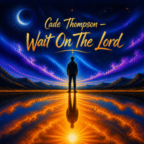 Cade Thompson Wait on the lord visual art