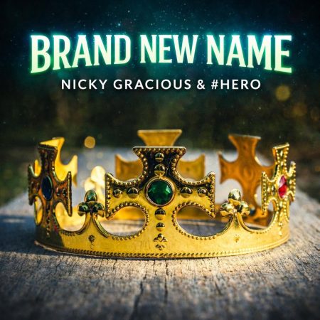 Nicky Gracious Brand New Name Visual Art