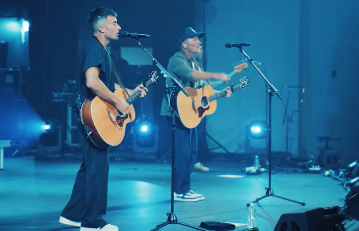 Phil Wickham & Chris Tomlin on GoodChristianMusic.com KLOVE Video Pic