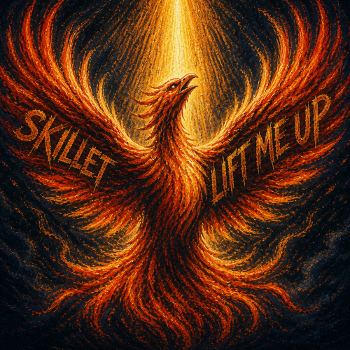 Skillet Lift Me Up Visual Art 3
